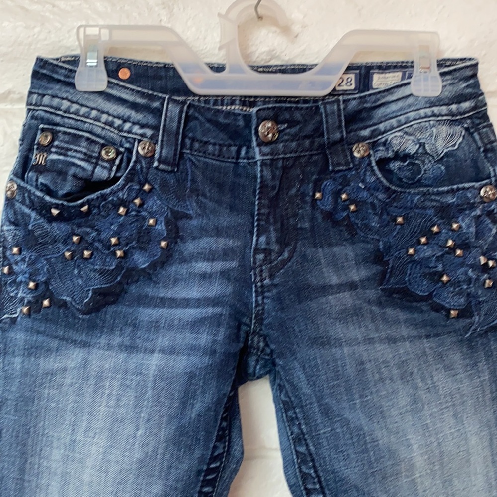 Miss Me Signature Cuffed Capri JP7190P2 Size 28
